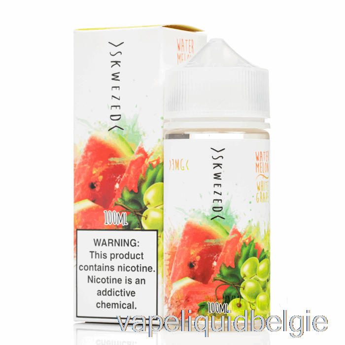 Vape België Watermeloen Witte Druif - Scheef - 100ml 3mg